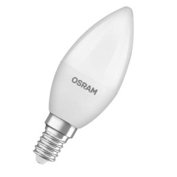 LED lemputė OSRAM, B11, šiltai balta, E14, 5,7 W, 470 lm