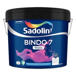 Dažai Sadolin Bindo 7 BW, balta, 9 l