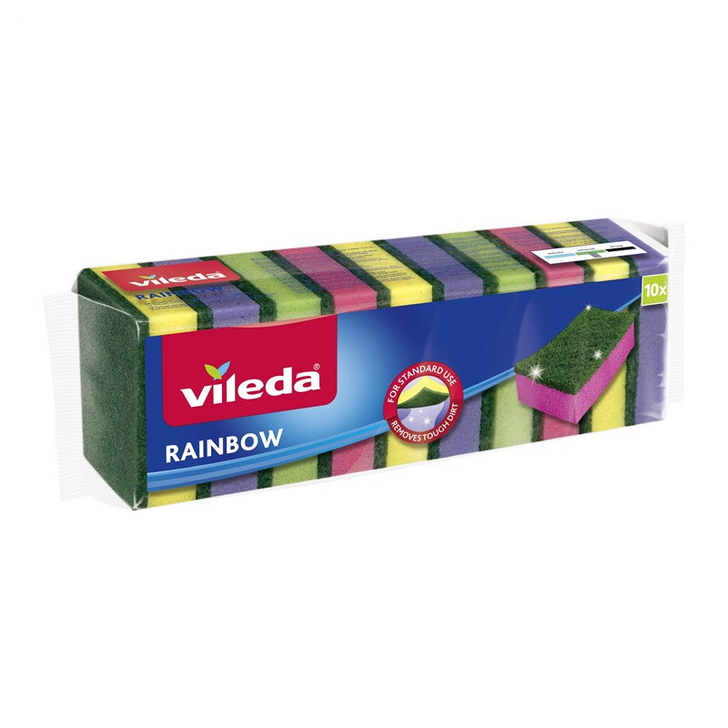 KEMPINĖS VILEDA RAINBOW 10VNT