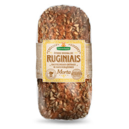 Šviesi ruginė duona su saulėgrąžomis, raik., 500 g