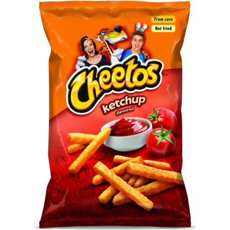 Kečupo sk. kukurūzų užkandis CHEETOS, 165 g