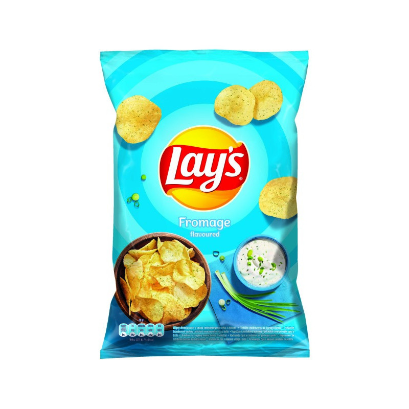 Bulvių traškučiai LAYS grietinės ir priesk. žol. sk., 130 g