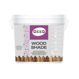 Impregnantas Okko Wood Shade, sodraus ąžuolo spalvos, 5 l