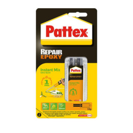 Klijai epoksidiniai Pattex Repair Epoxy 1 min, 11 ml