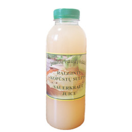 Raugintų kopūstų sultys JUŠKŲ RAUGYKLĖLĖ, 500 ml