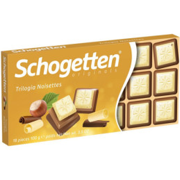 Šokoladas SCHOGETTEN TRILOGIA, 100 g