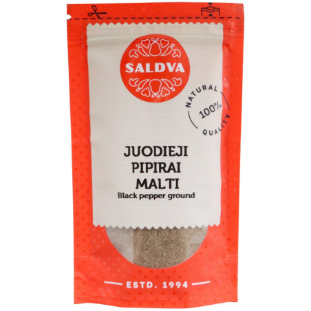 Juodieji pipirai malti SALDVA, 25 g