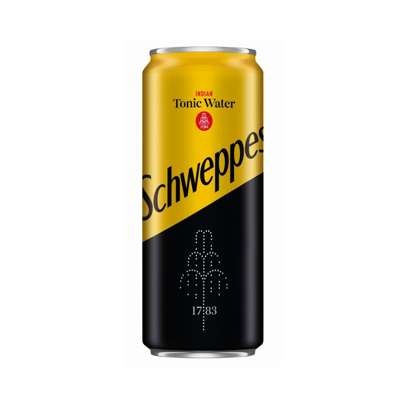 Gazuotas gaivusis gėrimas SCHWEPPES TONIC, 330 ml