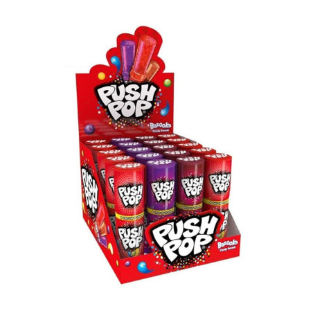 Ledinukas BAZOOKA PUSH POP, 15 g, 1 vnt