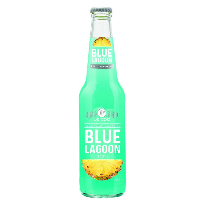 Alkoholinis kokteilis LECOQ BLUE LAGOON 4,7 %, 0,33 l