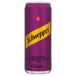 Nealkoh. gėrimas SCHWEPPES, mėlynių-mohito skonio, 330 ml