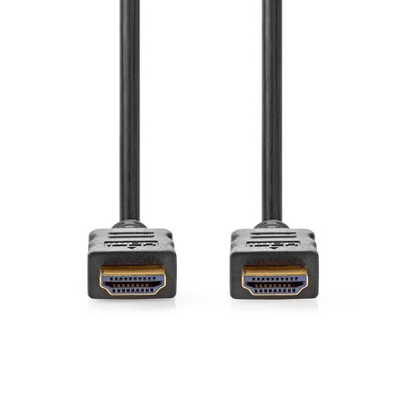 Laidas NEDIS HDMI M, HDMI M, 1.5m, juodas CVGP34000BK15