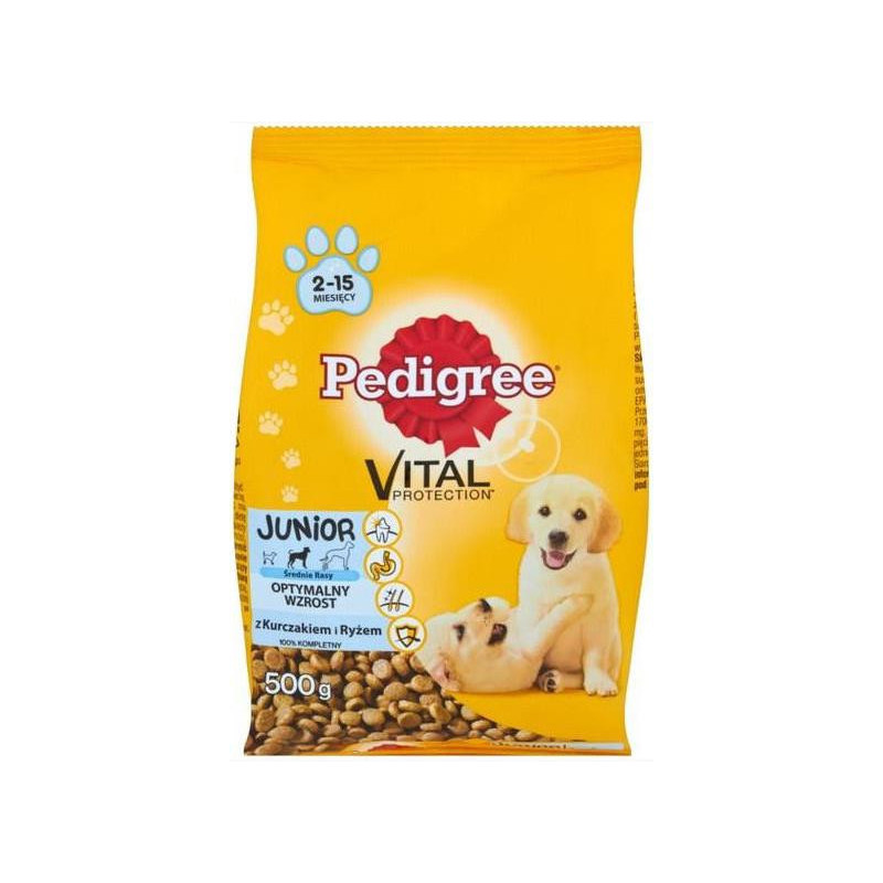 ĖDALAS ŠUNIMS „PEDIGREE JUNIOR“ (500 g)