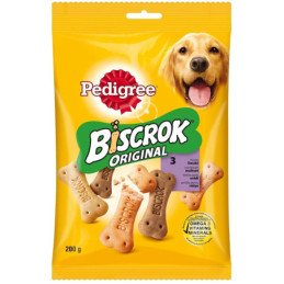 Skanėstas šunims Pedigree Biscrok, 0.2 kg