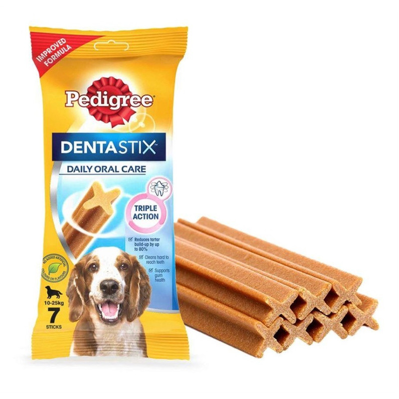 Skanėstai šunims Pedigree Dentastix, 180 gr