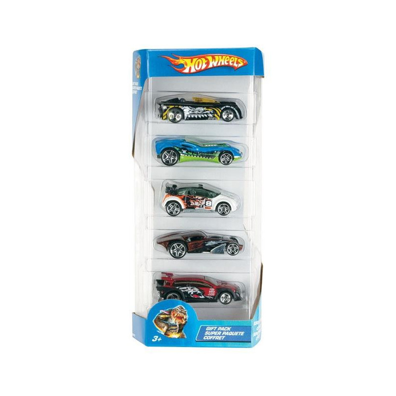 Žaislinių mašinėlių rinkinys Hot Wheels 1806, 5 vnt.