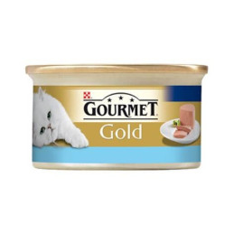 Konservuotas ėdalas katėms Gourmet Gold, su tunu, 85 gr