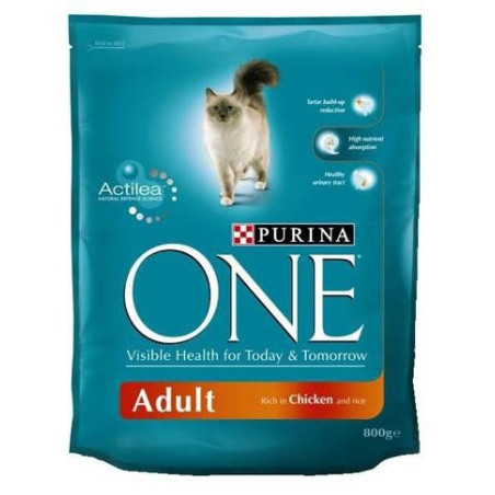 ĖDALAS KATĖMS „ONE ADULT“ 800 g