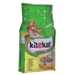 Sausas kačių maistas KITEKAT, vištiena, 1,8 kg