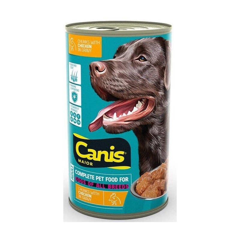 Šlapias šunų maistas Canis, vištiena, 1.25 kg