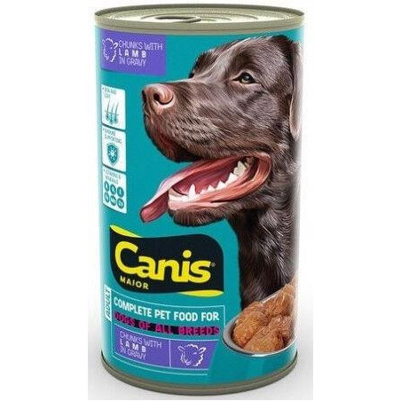 Šlapias šunų maistas Canis, ėriena, 1.25 kg