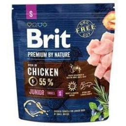 ĖDALAS ŠUNIMS „BRIT PREMIUM JUNIOR SMALL“ 1 KG