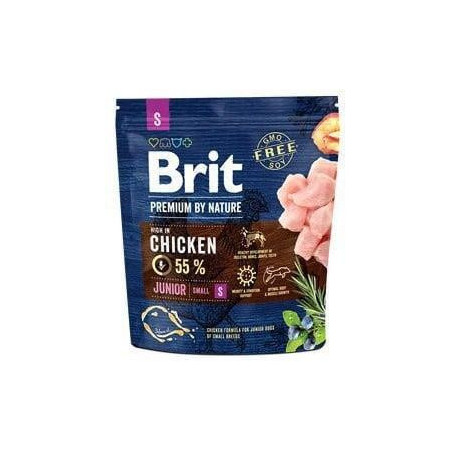 ĖDALAS ŠUNIMS „BRIT PREMIUM JUNIOR SMALL“ 1 KG