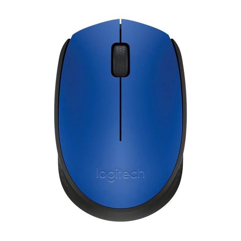 Belaidė kompiuterio pelė LOGITECH M171, mėlyna