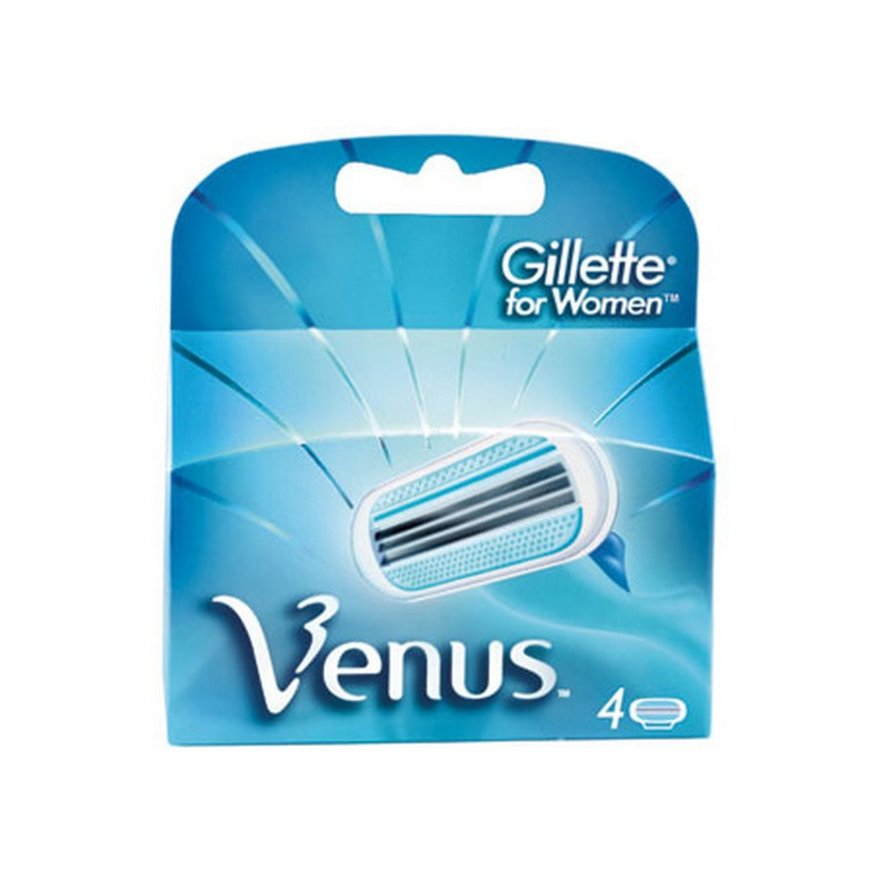 Skustuvo galvutės GILLETTE VENUS, 4 vnt