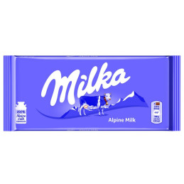 Šokoladas MILKA ALPINE MILK, 100 g