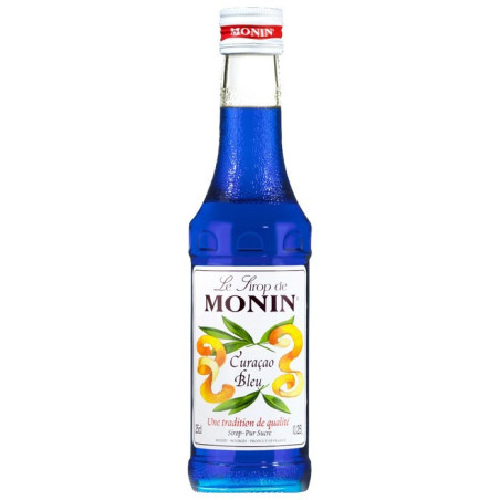 Sirupas MONIN CURASAO BLEU, 250 ml