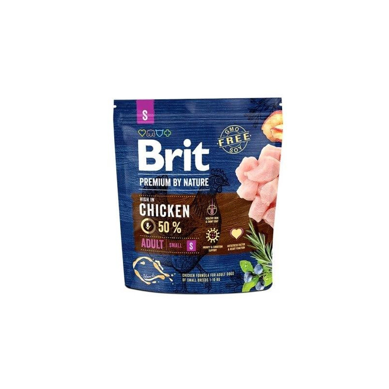 ĖDALAS ŠUNIMS BRIT ADULT S 1 KG