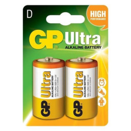 Elementai GP Ultra Alkaline D/LR20, 2 vnt.