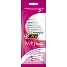 Skustuvas BIC TWIN LADY P5 BAG, 5 vnt