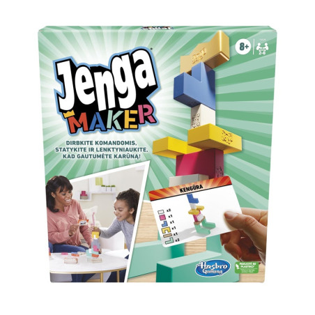 Stalo žaidimas JENGA MAKER F4528LT