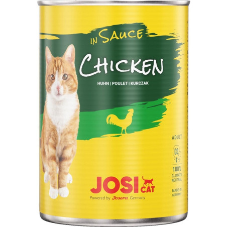 Šlapias kačių maistas Josera JosiCat Chicken  0.415 kg