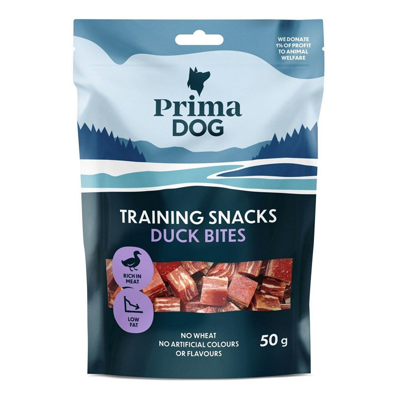 Skanėstas šunims Primadog, antiena, 0.05 kg