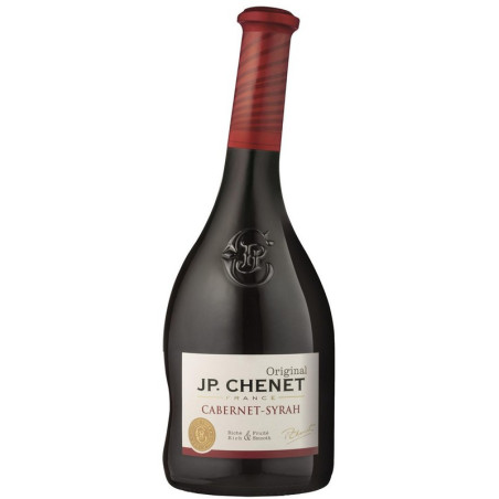 Vynas J.P.CHENET, CABERBET SYRAH VdP, r. p. s., 12 %, 0.75 l