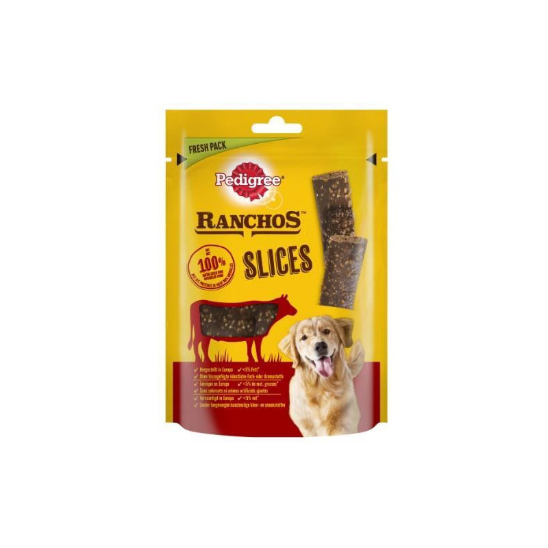 Skanėstas šunims Pedigree Ranchos, jautiena, 0.06 kg, 8 vnt.