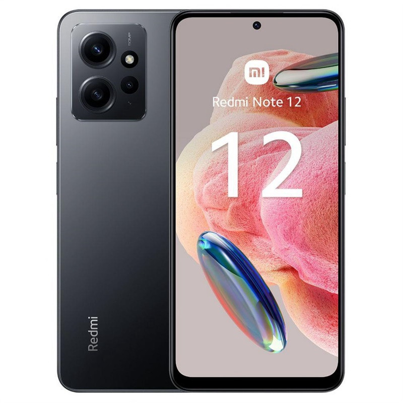 Mobilusis telefonas XIaomi Redmi Note 12, pilkas, 4GB/128GB