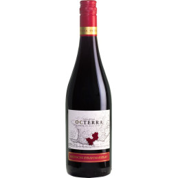 Vynas OCTERRA SYRAH MARSELAN, raudonas, sausas,13%, 0.75 l