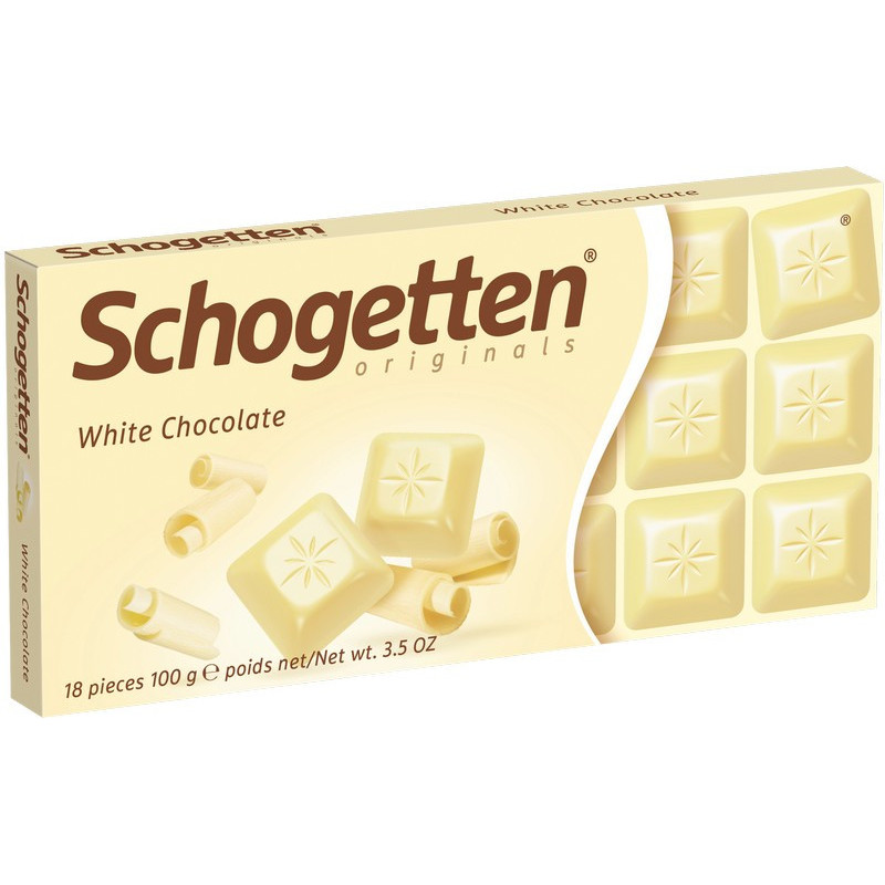 Baltasis šokoladas SCHOGETTEN, 100 g