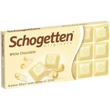 Baltasis šokoladas SCHOGETTEN, 100 g