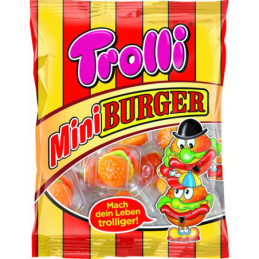 Guminukai TROLLI MINI BURGER, 170 g