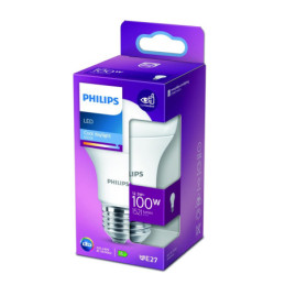 LED lemputė PHILIPS, A60, E27, 12,5 W, 1521 lm, 6500 K