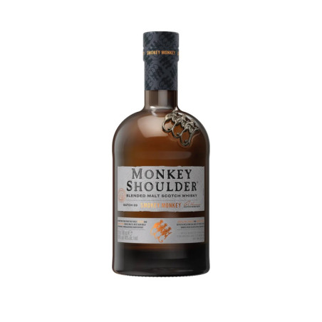 Škotiškas viskis MONKEY SHOULDER SMOKEY BLENDED MALT, 40 %, 0.7 l