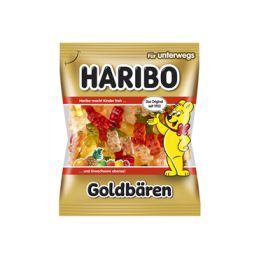 Guminukai HARIBO AUKSINIAI MEŠKUČIAI, 100 g