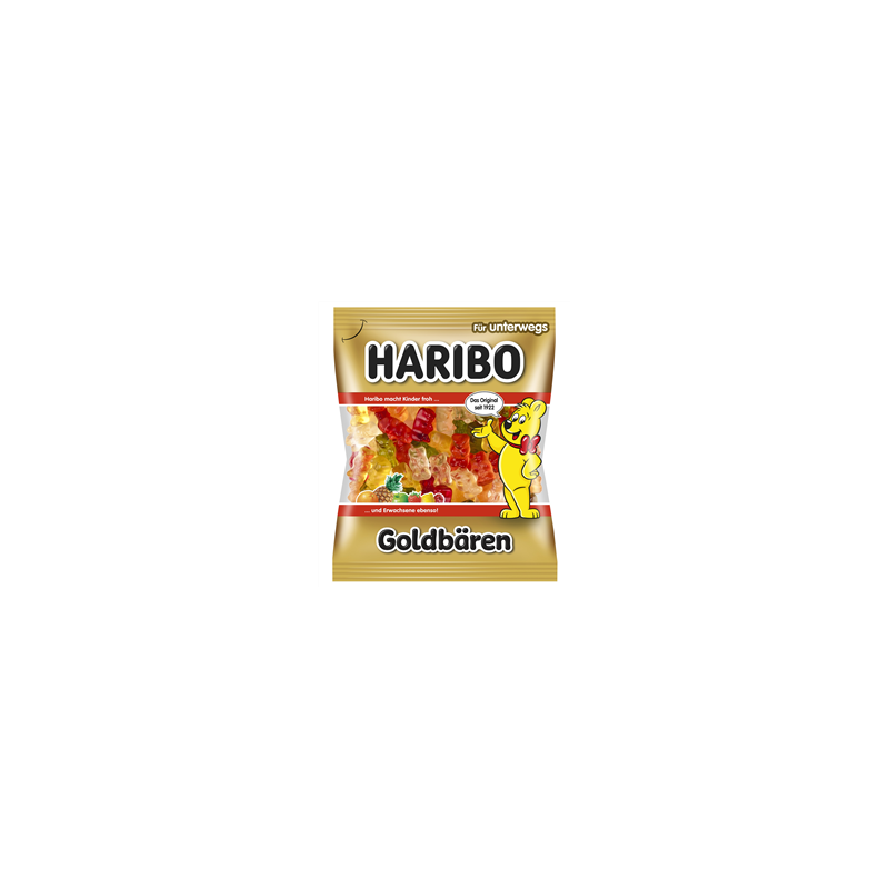 Guminukai HARIBO AUKSINIAI MEŠKUČIAI, 100 g