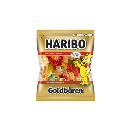 Guminukai HARIBO AUKSINIAI MEŠKUČIAI, 100 g