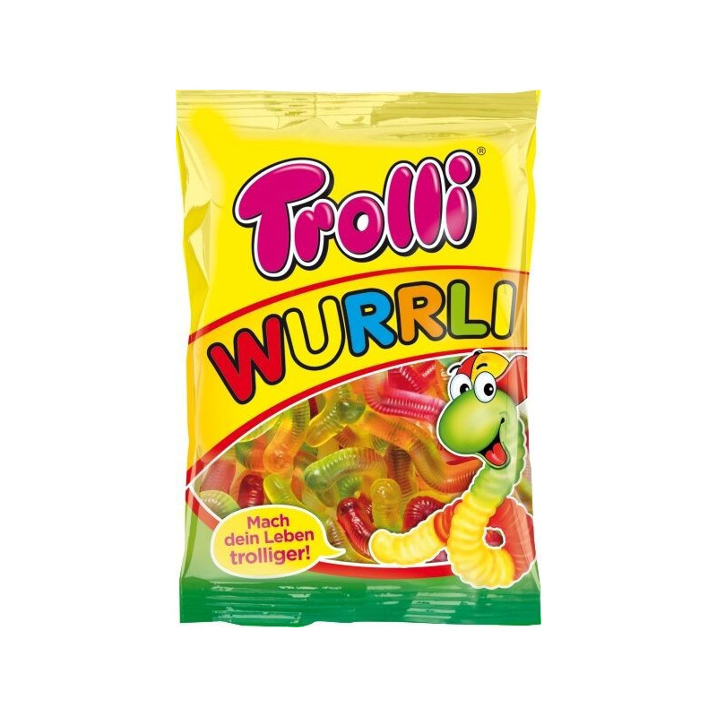 Guminukai kirminai TROLLI, 100 g